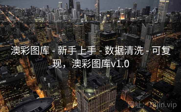 澳彩图库 - 新手上手 - 数据清洗 - 可复现,澳彩图库v1.0